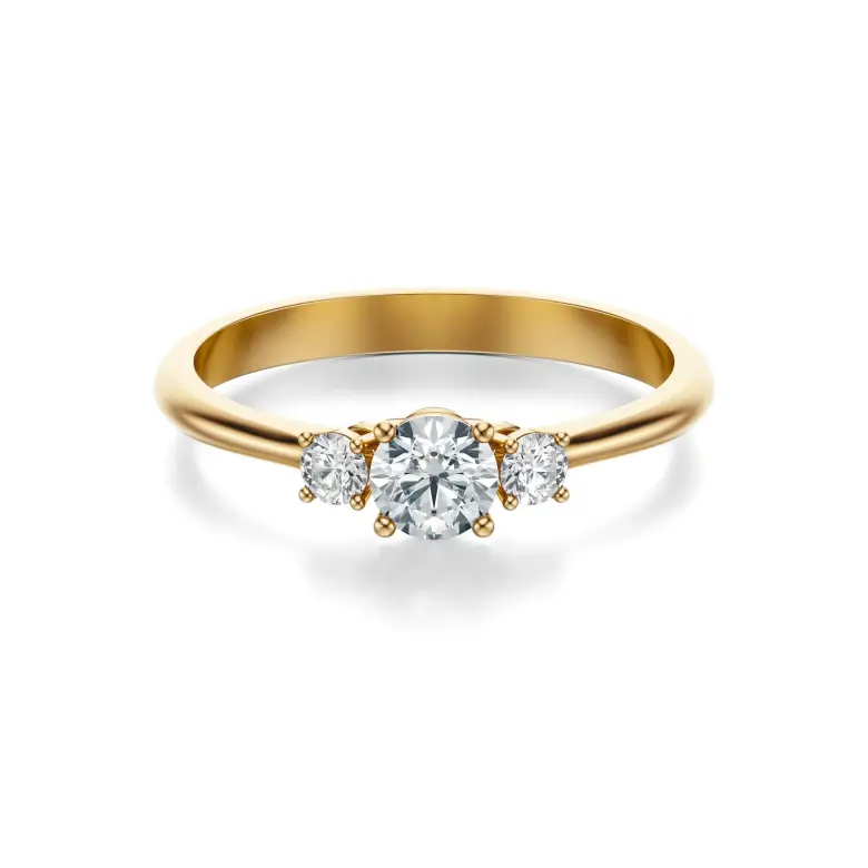 Pierścionek zaręczynowy z diamentami AJPZ_102